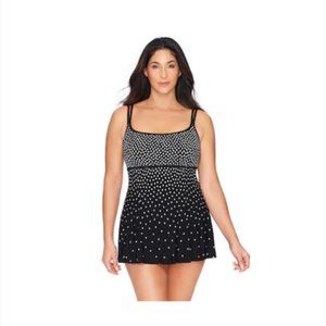 Great Lengths Black Swimsuit 22W